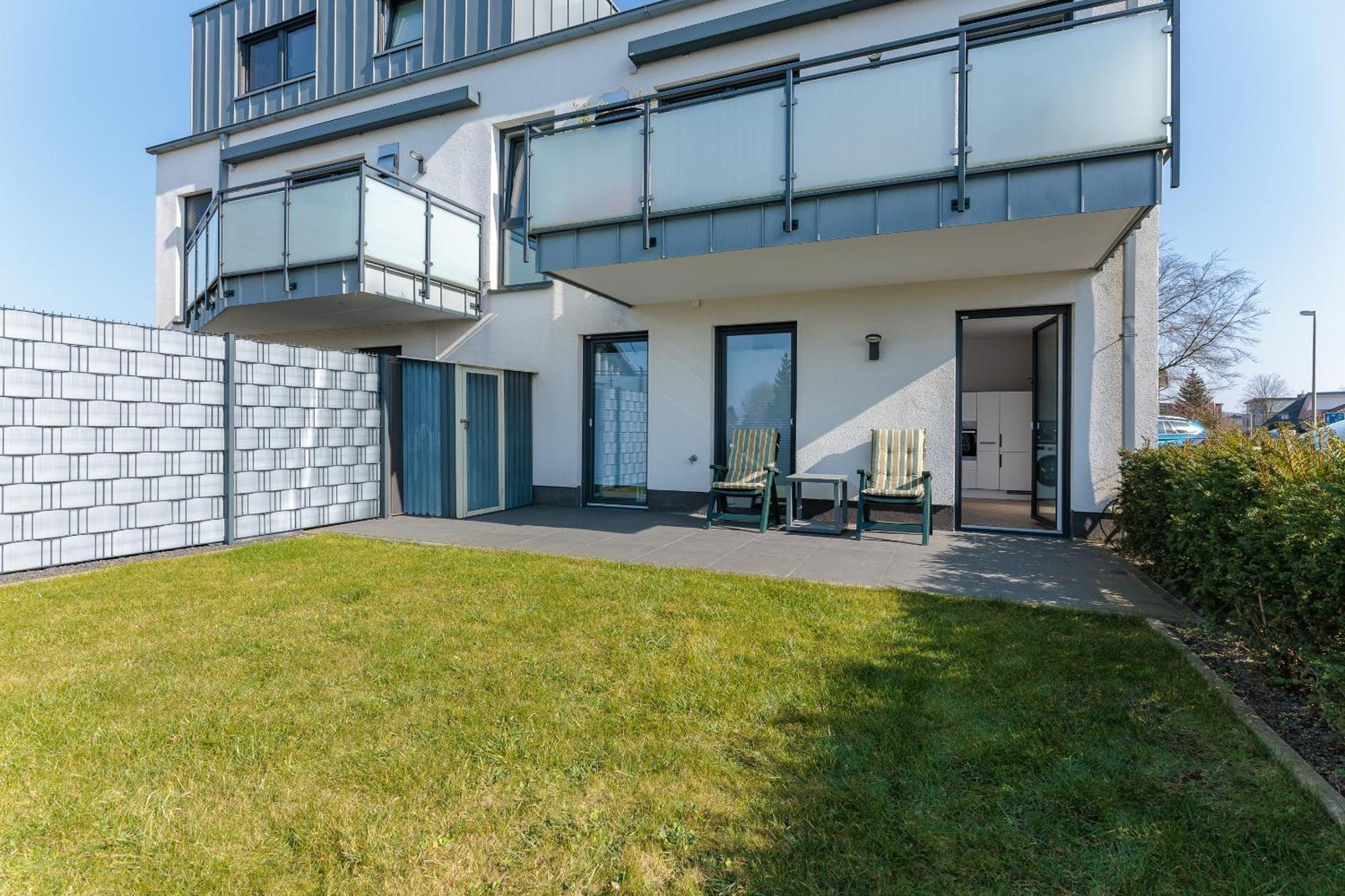 Apartment Zum Wohlfuehlen Mit 2 Zimmern I Garten I Terrasse I Kuechenzeile I Pkw-Parkplatz Ibbenbueren Exterior photo